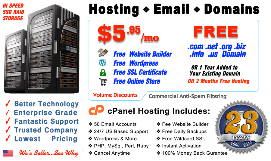 Home - Quality Shared Webhosting & Email at Discount Pricing.